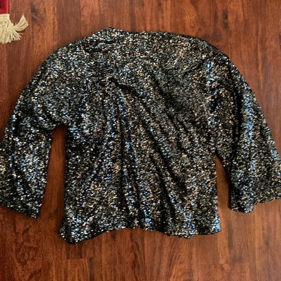 Gap womens small sequin blazer - Picture 2 of 3